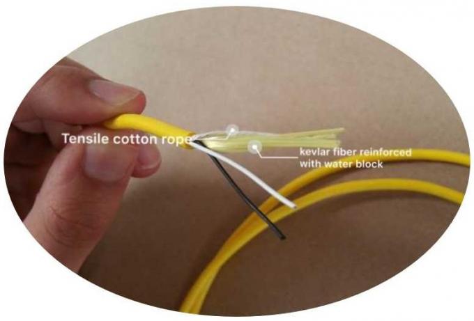 ハイブリッドRov帯状ケーブルRov電源と信号伝送 9