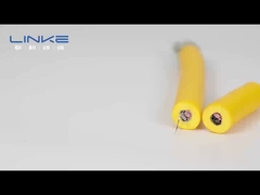 車形潜水艦ロボット 浮力ゼロケーブル 多核丸いワイヤー