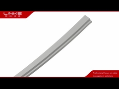 半導体 柔らかいゴム フラット 2 コア 電源線ケーブル 缶詰銅 LK-S22