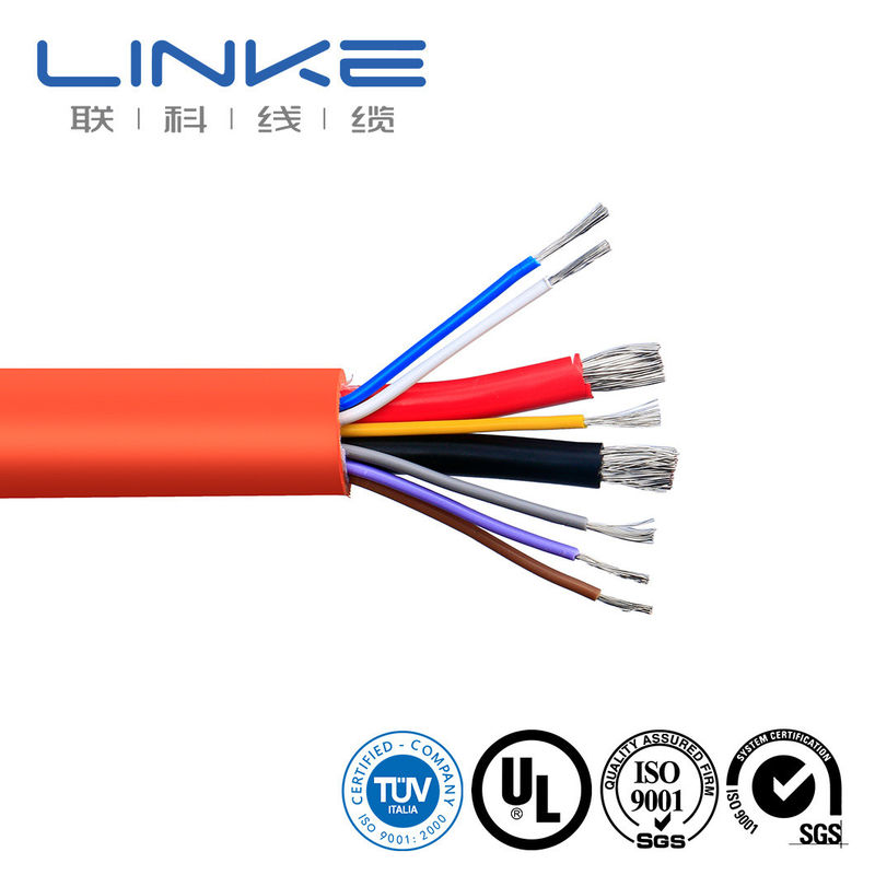 パーソナライゼーション 16 AWG 1 ペア 固体 新エネルギーケーブル PVC フィルムシールドと PVC ジャケット EV 充電ケーブル