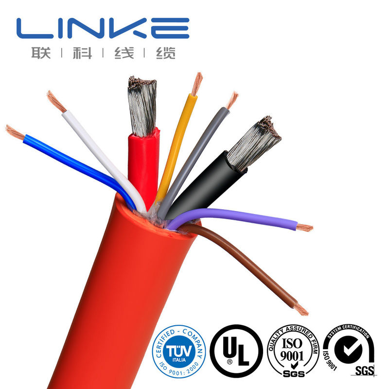 パーソナライゼーション 16 AWG 1 ペア 固体 新エネルギーケーブル PVC フィルムシールドと PVC ジャケット EV 充電ケーブル