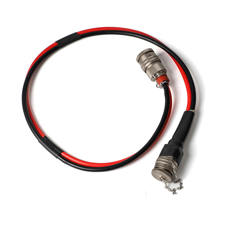 1200A AMP シリコーンジャケット EV充電ケーブル、電気自動車充電アセンブリ用カスタムプラグタイプ