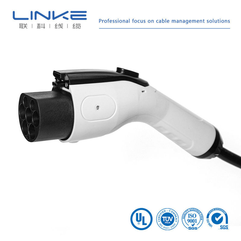 32A 7kw 16A EV充電ケーブル 電動車両充電ケーブル TPEジャケットとカスタマイズ可能な長さ