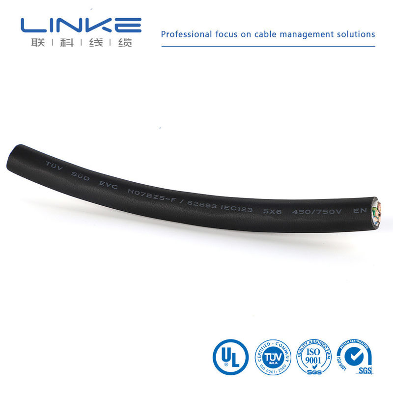 地下での使用のために 600V~1000Vの電圧を指定できるカスタマイズ可能なEV充電ケーブル