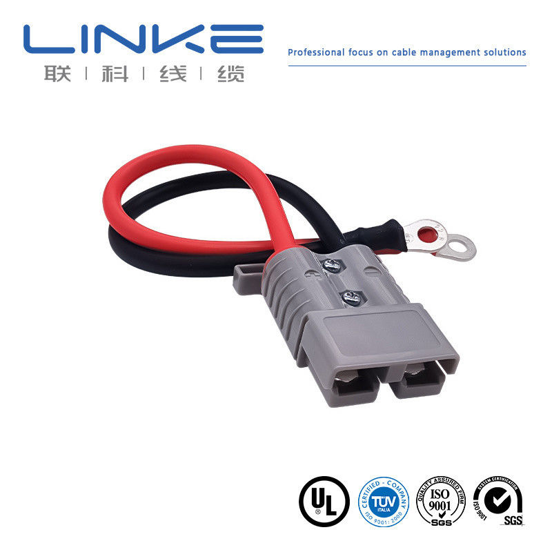 プラグコネクタ 8AWG 太陽光パネルコネクタケーブル 50A/600V アドポートアダプター 300mm 太陽光コネクタケーブル
