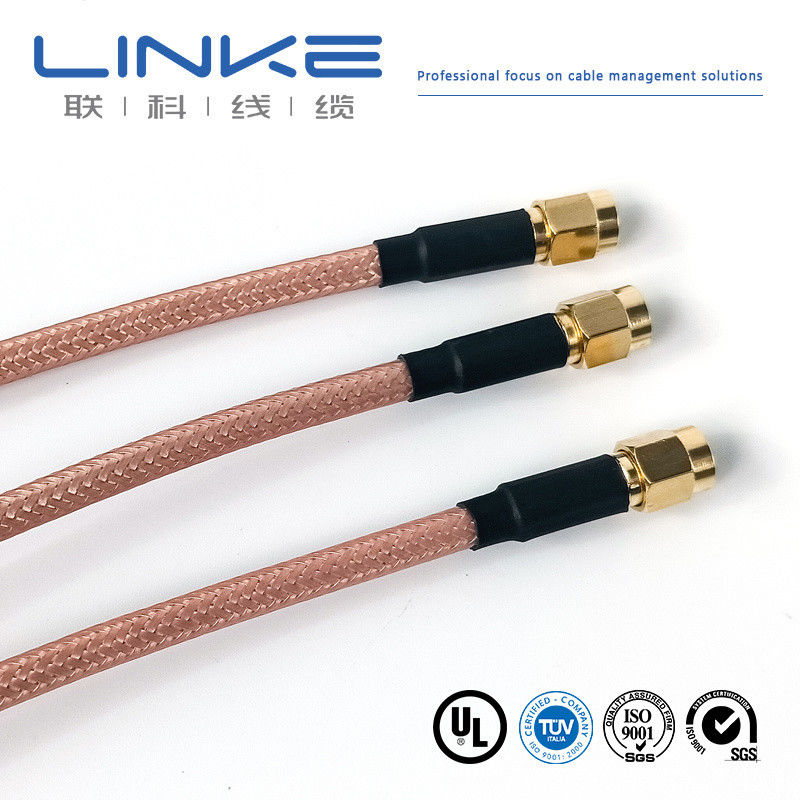 Wurth Elektronik RG142同軸ケーブル 50 Ω,4.95mm OD SMA 男性からSMA 男性 白色 新エネルギー車両ケーブル