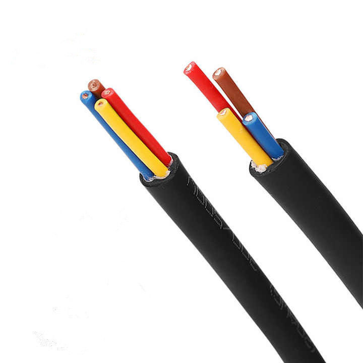 柔らかいPVC丸い電動エレベーターリフトケーブル 編み物 紫外線耐性クレーンケーブル 連続性Flex Ratingワイヤ