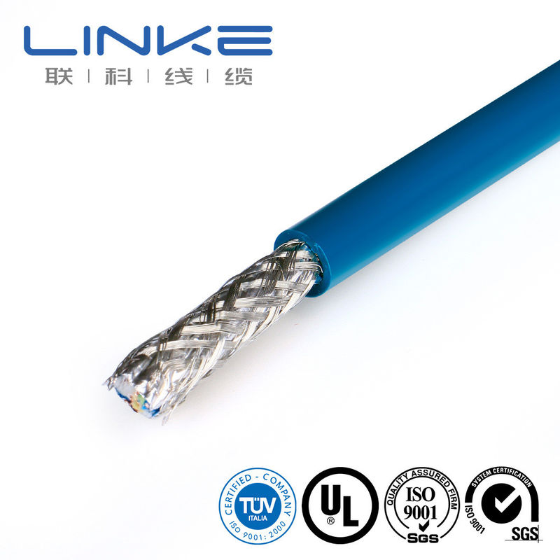 8AWG -24AWG Txl 自動車用銅線ケーブルとPVCシート材料 編みられたシールドケーブル