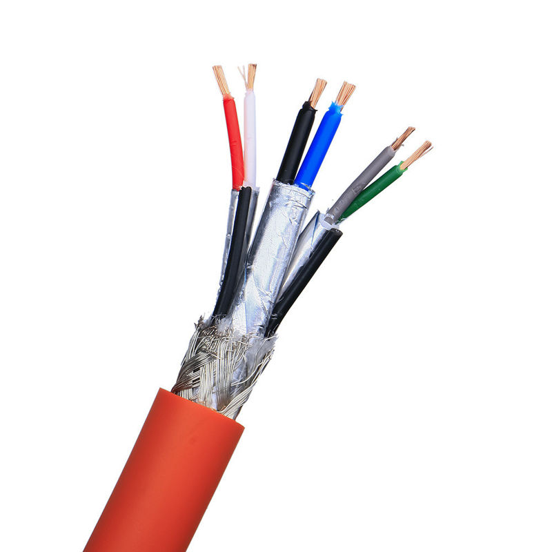 炎に耐える銅製の特殊ケーブル,PVCXLPEまたはシリコンゴムから隔離された