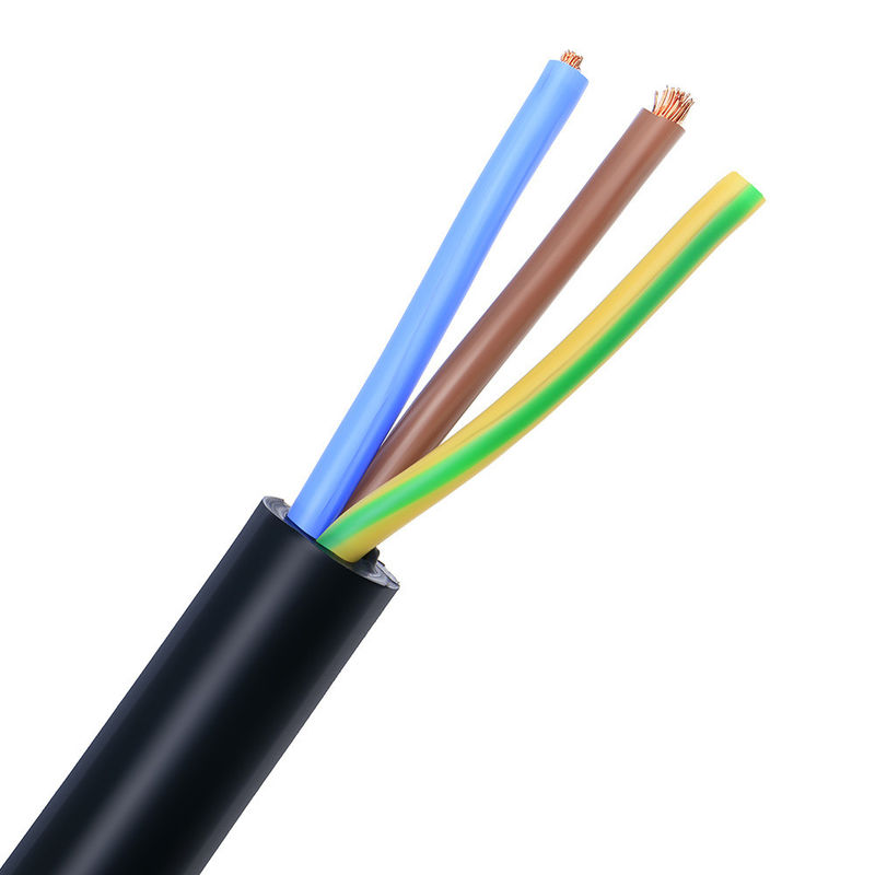 300/500v 銅 二重 断熱 線導 PVC 3コア 4mm RVV 電動 柔軟 ケーブル