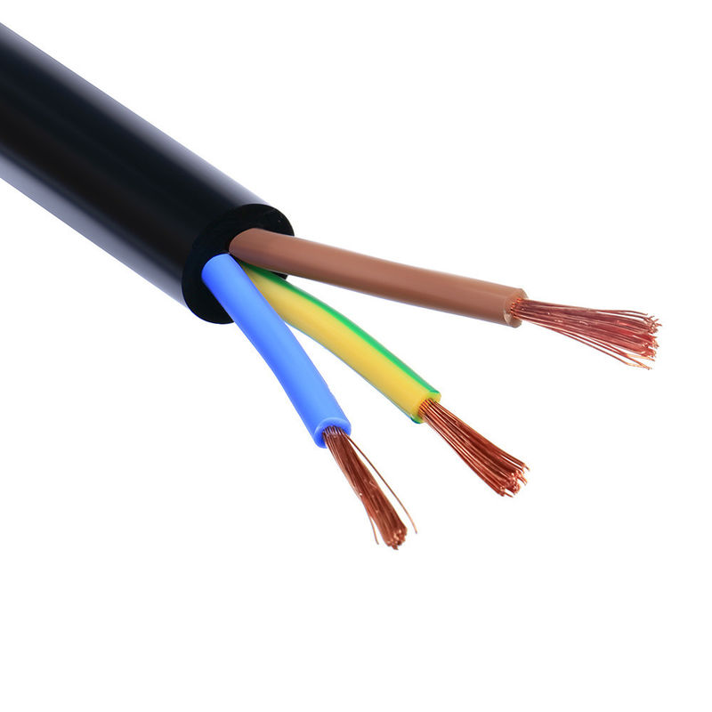 300/500v 銅 二重 断熱 線導 PVC 3コア 4mm RVV 電動 柔軟 ケーブル