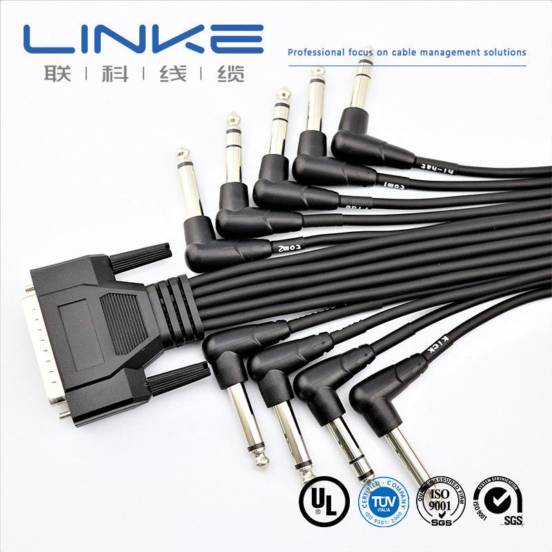 プロのオーディオアプリケーションのための高音質と裸の銅線を備えたカスタマイズされたXLRケーブル
