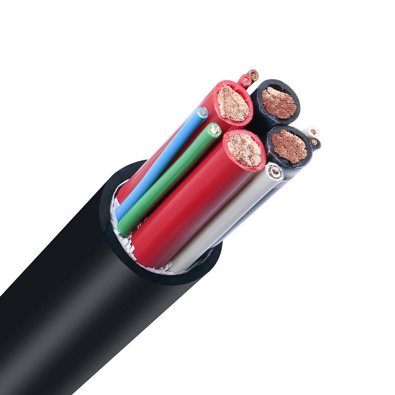 丸いワイヤ 高電圧1000V サーボトラッキングケーブル 機械機械製造用