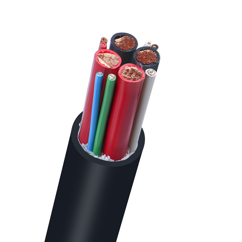 丸いワイヤ 高電圧1000V サーボトラッキングケーブル 機械機械製造用