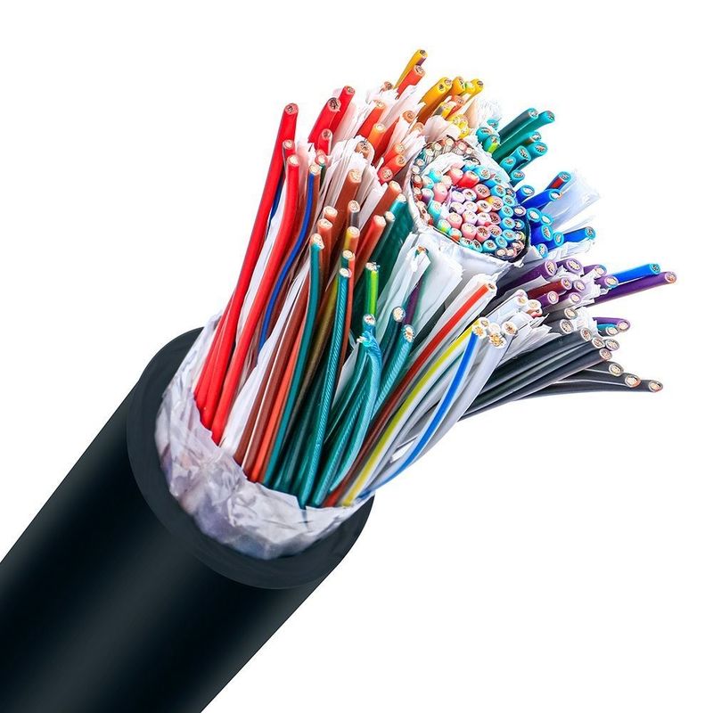 ロボットアームアプリケーションのための600V定電圧と缶詰銅コアを持つ高柔軟性ドラッグチェーンケーブル