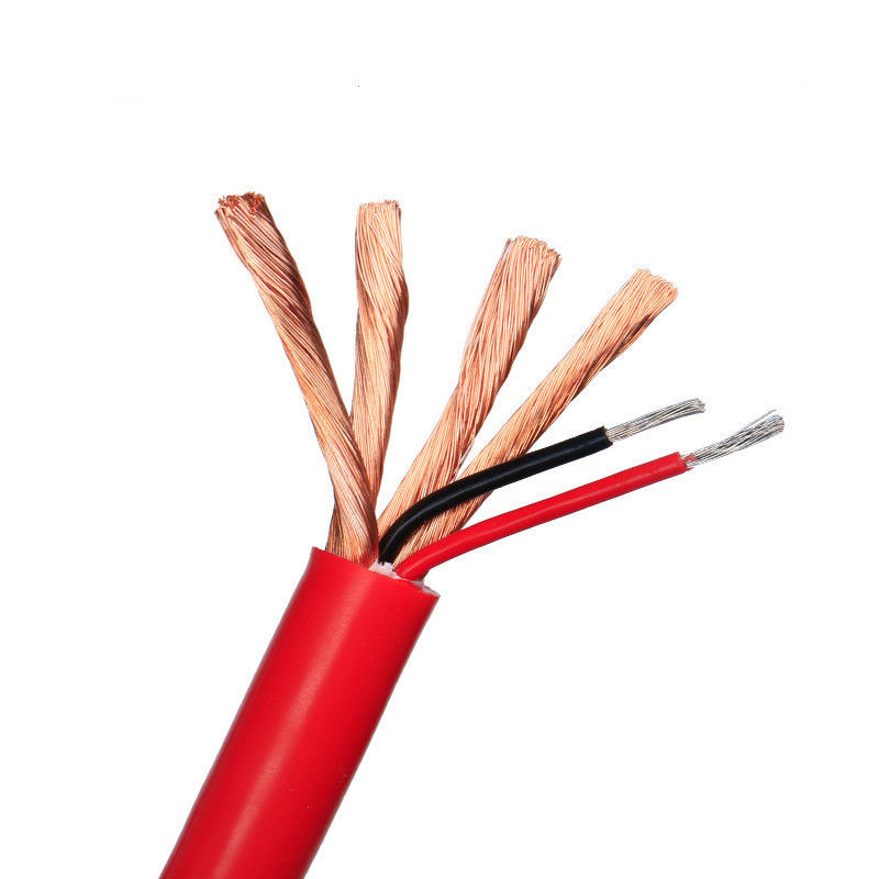 銅 耐火 耐火 柔軟 4コア 電動制御ケーブル
