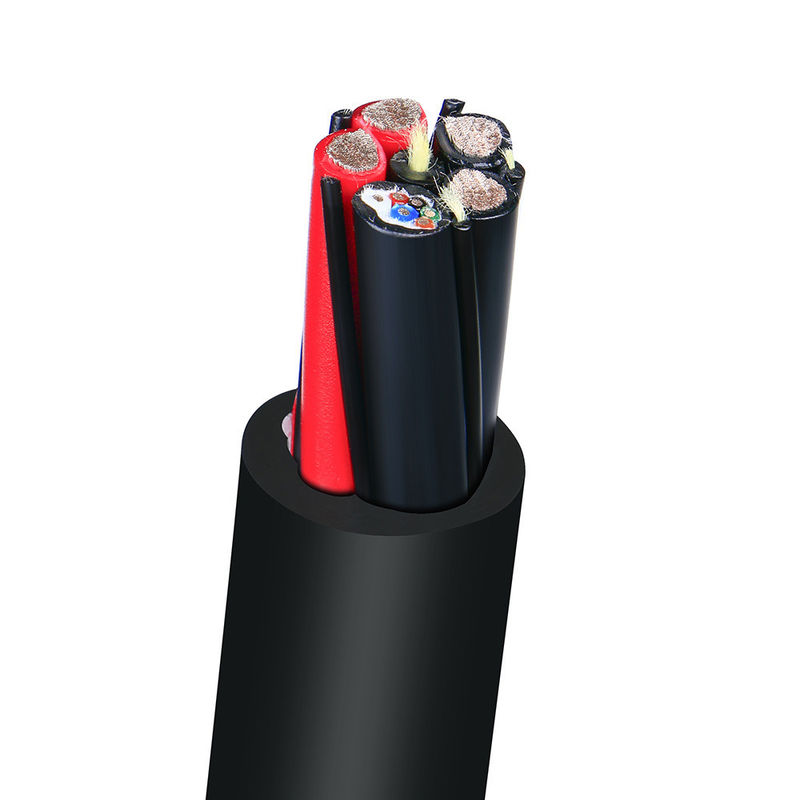 水中用途向け錫メッキ銅線付き4p*22AWG PVCシースツイストペアシールドサーボケーブル