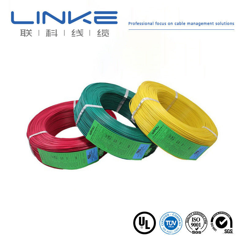 熱耐性 UL1007 PVC 断熱線 16-28 AWG 厚温範囲の銅ケーブル