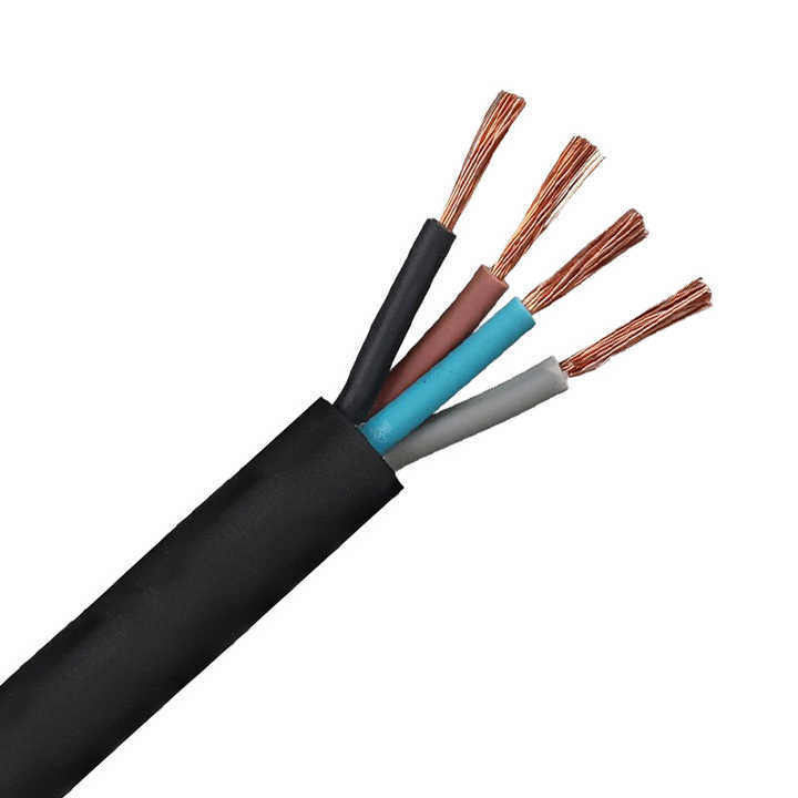 地下 PVC ゴムコーティング 柔軟な 0.5mm2 電線