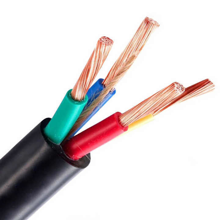 地下 PVC ゴムコーティング 柔軟な 0.5mm2 電線