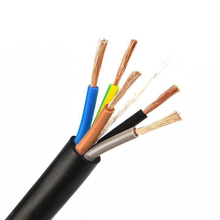 地下 PVC ゴムコーティング 柔軟な 0.5mm2 電線