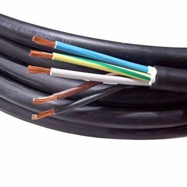 PVC 絶縁 4 芯 3*6+1*4 家庭用および産業用電気機器用フレキシブル ケーブル