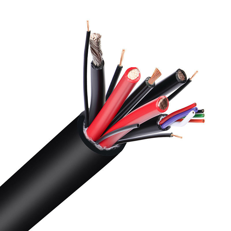 PVC 絶縁 4 芯 3*6+1*4 家庭用および産業用電気機器用フレキシブル ケーブル