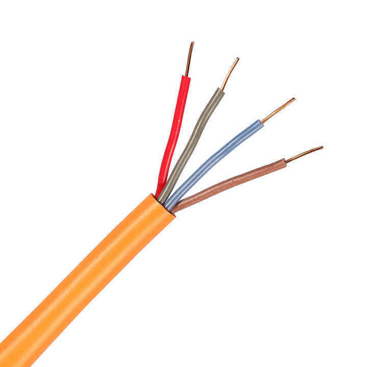 0.75mm2 多コア 帯状 シールド 銅線制御ケーブル 産業用環境におけるプロの制御