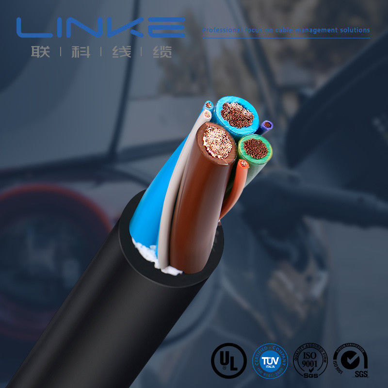 600V 16AMP 銅コア EV充電ケーブル 急速充電のためのAC EVワイヤー