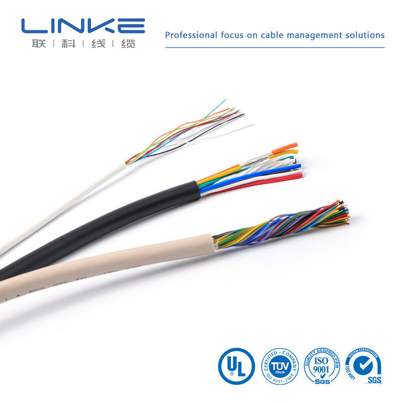 UL Stranded Copper 300V Silicone Rubber PVC Jacketed Single Electric Hook up Wire Cable
