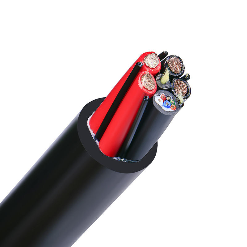 LSZH Flexible Industrial Control Cable with Bare Copper Conductor for Underwater Robot Application (LSZH 柔軟な産業用制御ケーブル 水下ロボット向け)