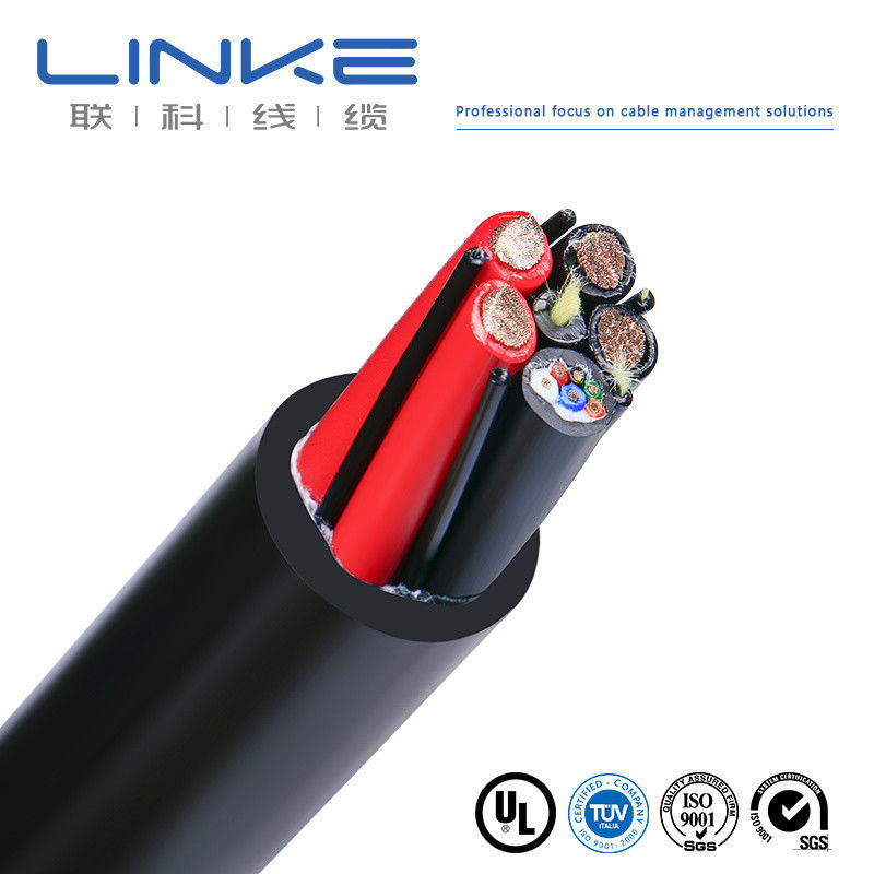 LSZH Flexible Industrial Control Cable with Bare Copper Conductor for Underwater Robot Application (LSZH 柔軟な産業用制御ケーブル 水下ロボット向け)