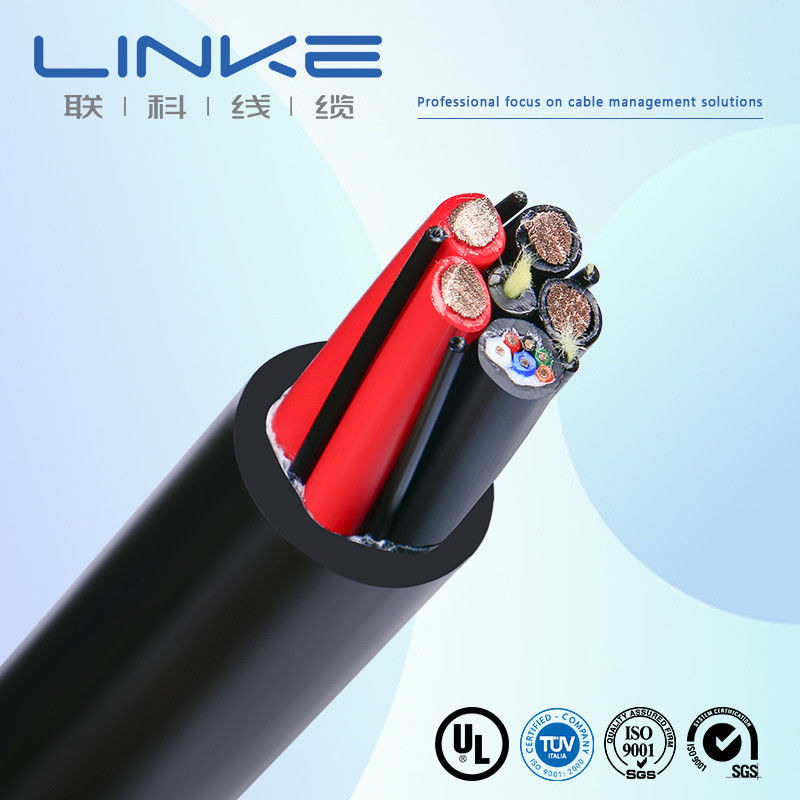 LSZH Flexible Industrial Control Cable with Bare Copper Conductor for Underwater Robot Application (LSZH 柔軟な産業用制御ケーブル 水下ロボット向け)