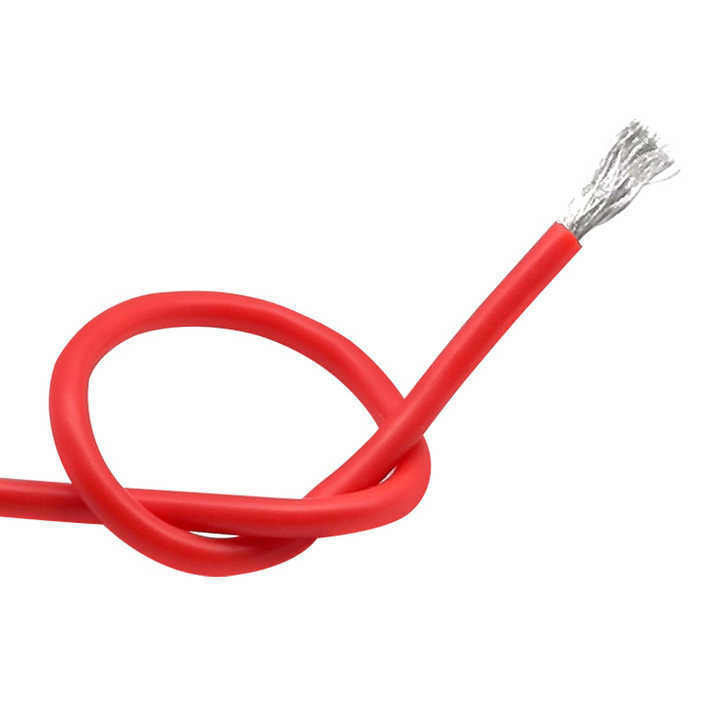 オーバーヘッド 18AWG 高温 柔軟性 柔らかい シリコン 電線 炎阻害 新エネルギー リチウム電池 使用