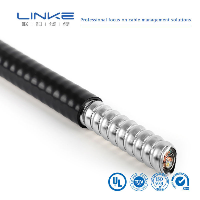 XLPE/PVC/AIA/PVC 多導体装甲制御ケーブル 装甲ケーブル 600V XLPE 隔離低電圧