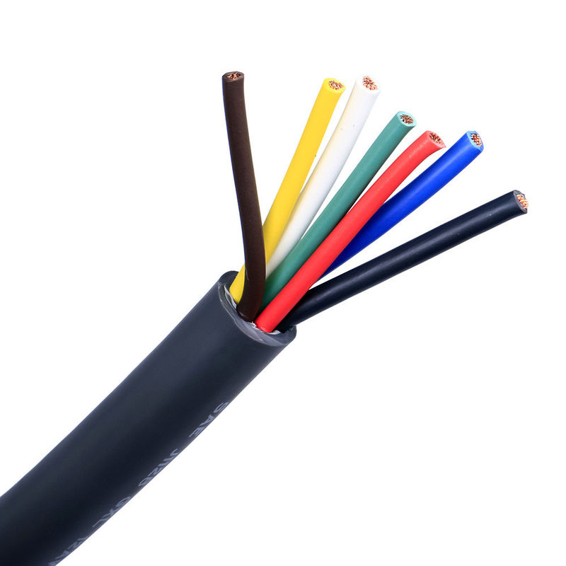 Flat Wire UL2576 PVC Insulated Coaxial Flexible Power Cable for Low Voltage Customers