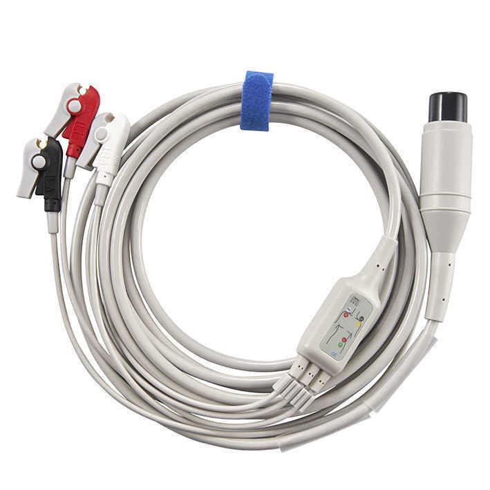 TPU 絶縁材料 3/5 レインボー患者モニター用電球電球ケーブル インビトロ診断機器用電線
