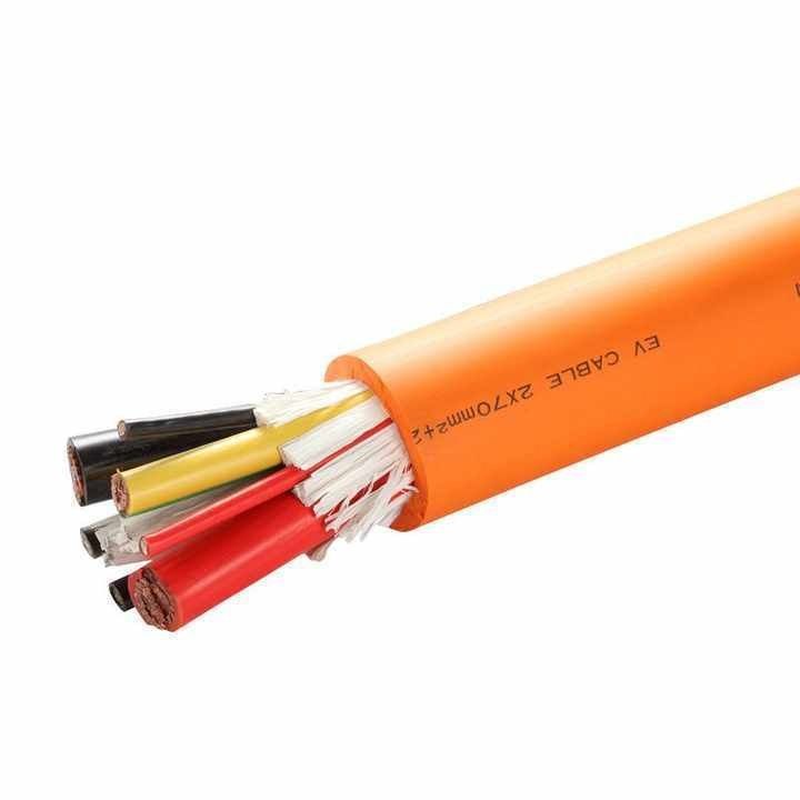 銅 缶詰 銅 供給 強力な信号伝送を持つ多核プロフィバスケーブル 産業用電子ワイヤ