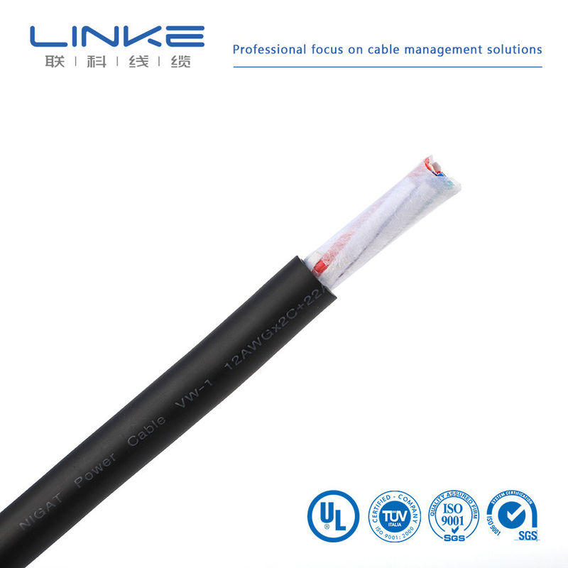 高電圧二重シールド 低電圧および中電圧アプリケーションのための銅製自動車ケーブル