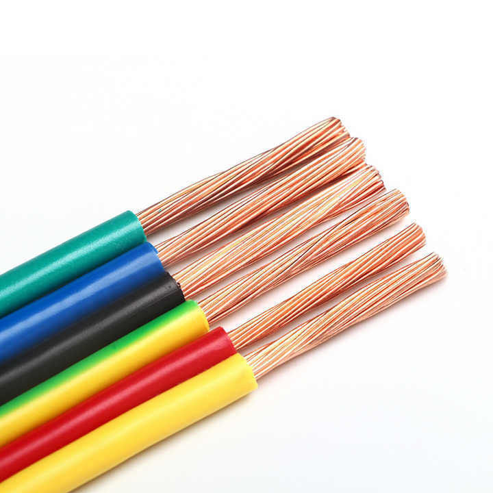 多核PVC隔熱銅線 300V 工業用電源ケーブル