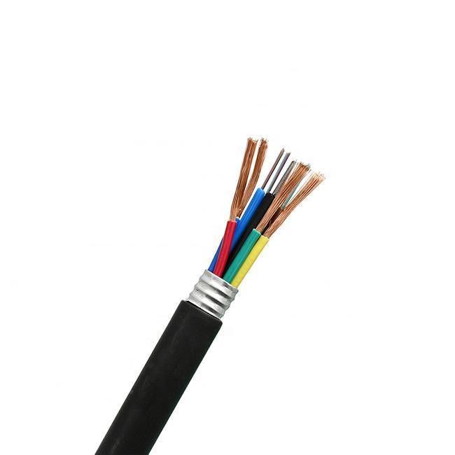 マルチコア 柔軟なPVCシート複合アクセス制御ケーブル 電線ケーブル 新エネルギー車両ケーブル