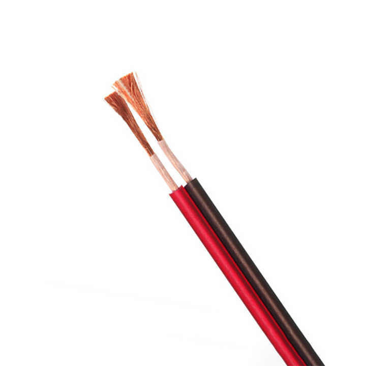 UL2468 PVC 絶縁 銅 スピーカー ワイヤー 2 芯 柔軟なケーブル 耐久性のある材料