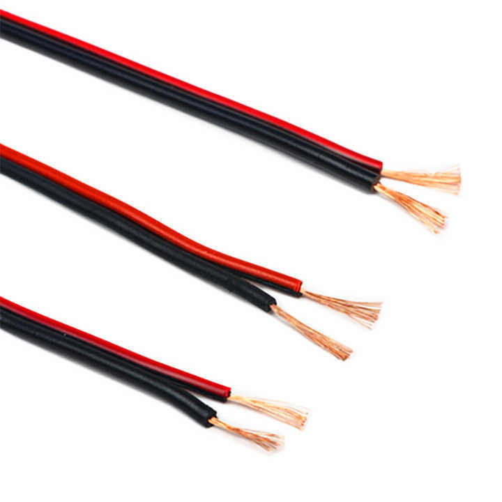UL2468 PVC 絶縁 銅 スピーカー ワイヤー 2 芯 柔軟なケーブル 耐久性のある材料