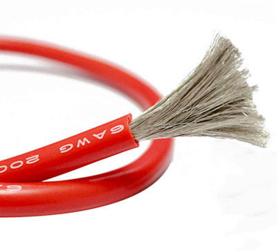 電気設備用耐摩耗性高柔軟性シリコーン絶縁耐熱銅ケーブル