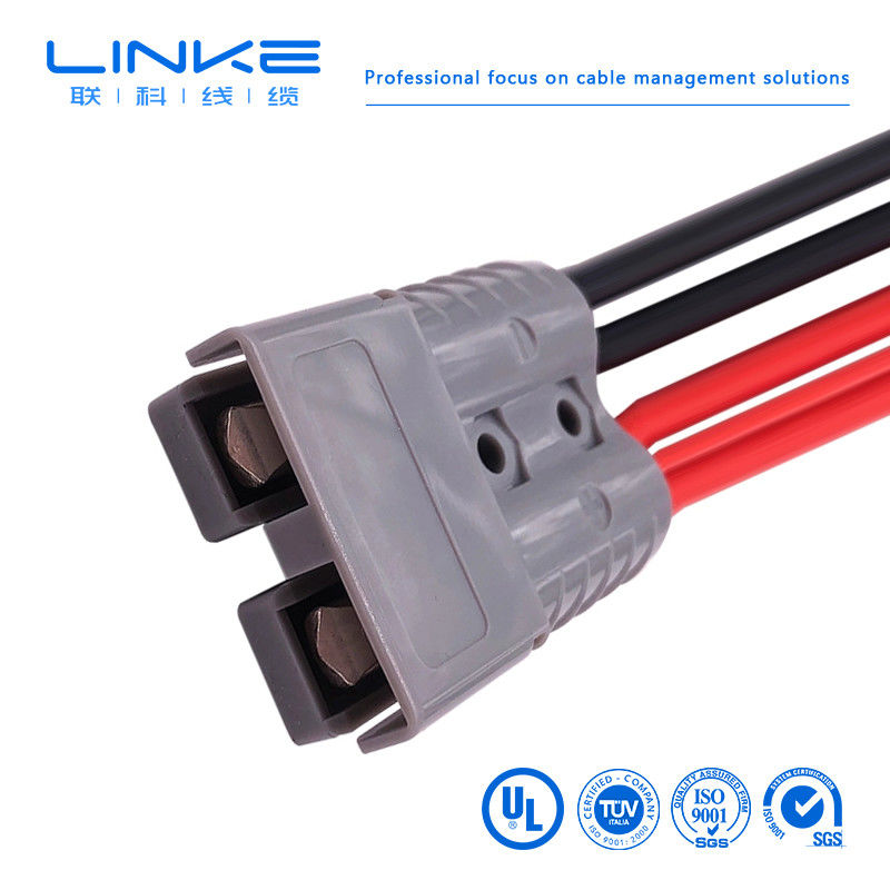 プラグコネクタ 8AWG 太陽光パネルコネクタケーブル 50A/600V アドポートアダプター 300mm 太陽光コネクタケーブル