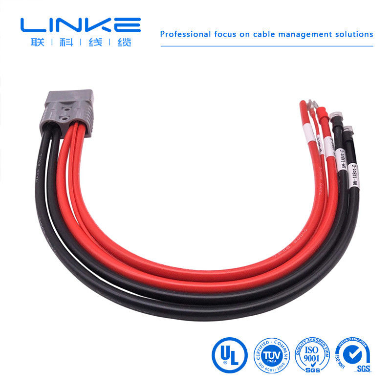 プラグコネクタ 8AWG 太陽光パネルコネクタケーブル 50A/600V アドポートアダプター 300mm 太陽光コネクタケーブル