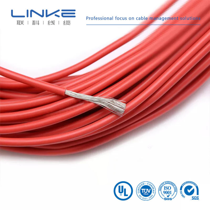 UL3135 シリコンゴムワイヤ 30 28 26 24 22 20 18 16 14 12 10 AWG 隔離された軟銅電子LEDランプ照明ケーブル