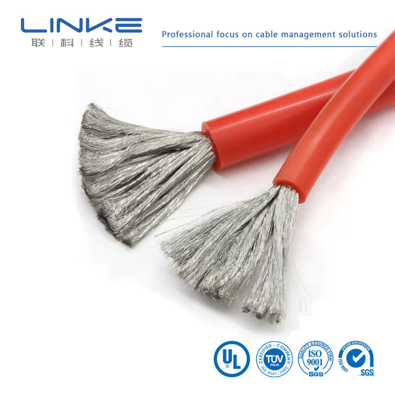 UL3512 工業用用用複数のAWGサイズを持つ缶詰銅高温シリコンワイヤ