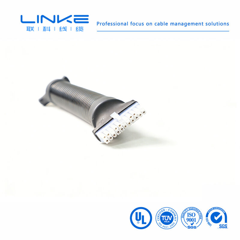 Custom Automotive Wiring Harness for Kenwood Toyota Carmy with Wire Loom and Connector