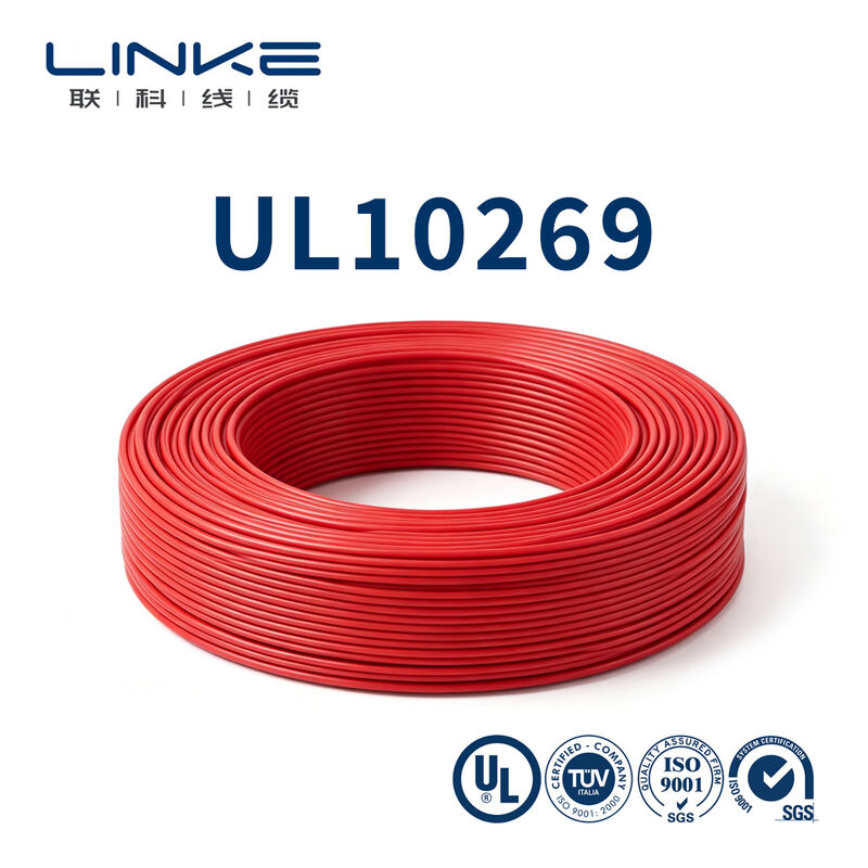 UL10269 高電圧 1000V 105℃ PVC絶縁フックアップワイヤ 錫メッキ銅導体 電気配線ロール